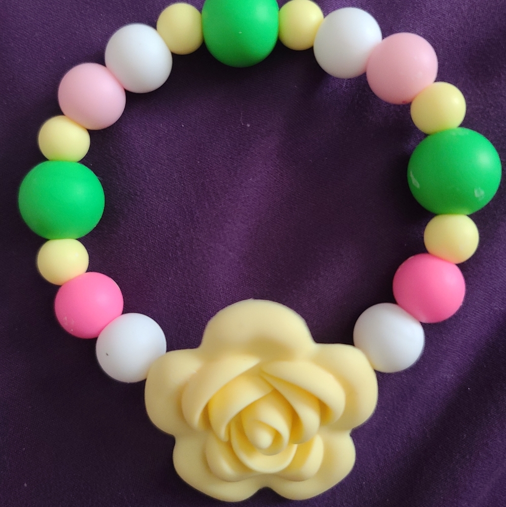 New Handmade teething/sensory bracelet